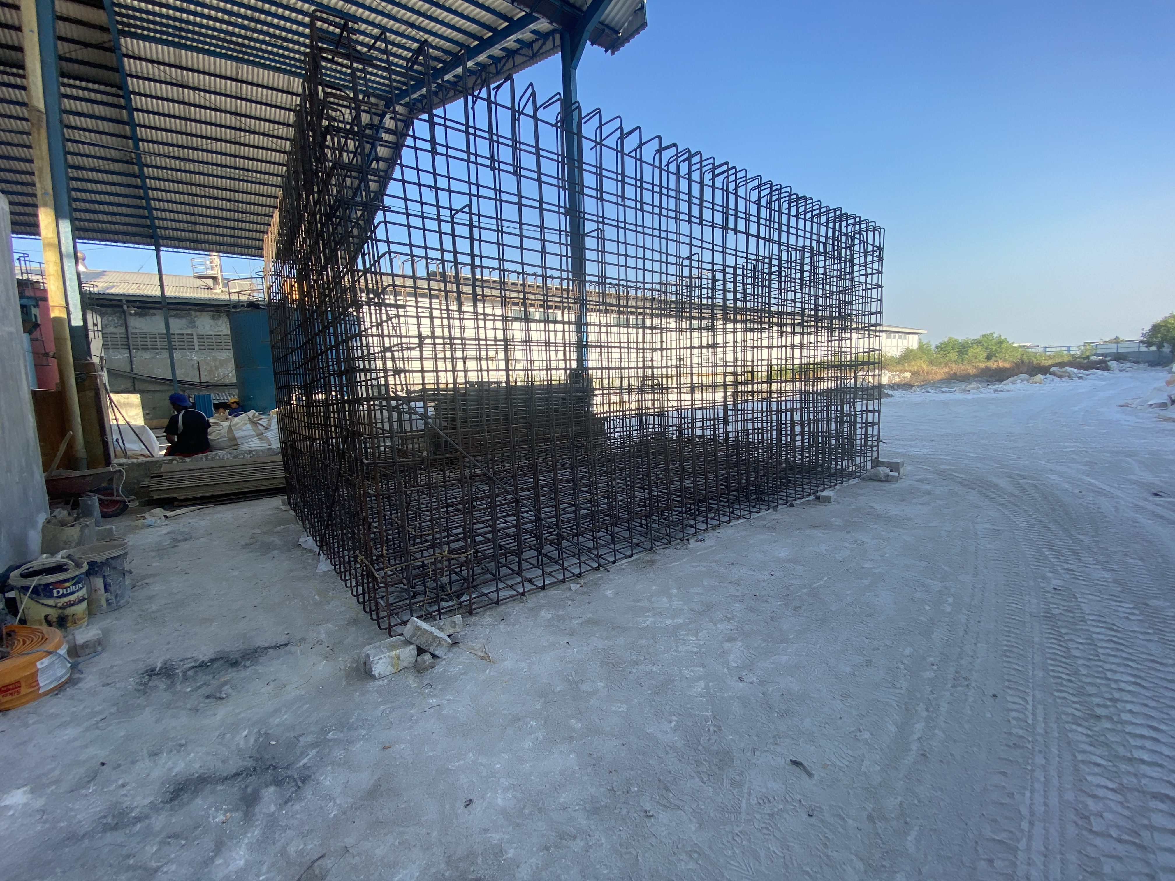 Kolam Limbah Untuk Pabrik Tawas - Sidoarjo