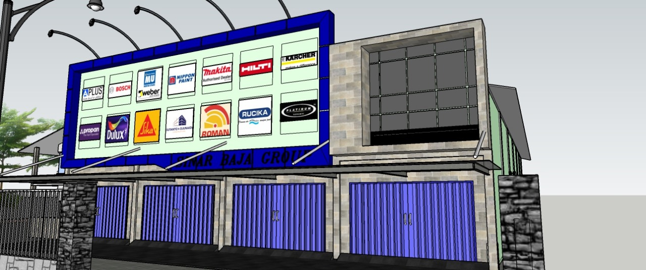 Proyek Design And Build Depo Bangunan