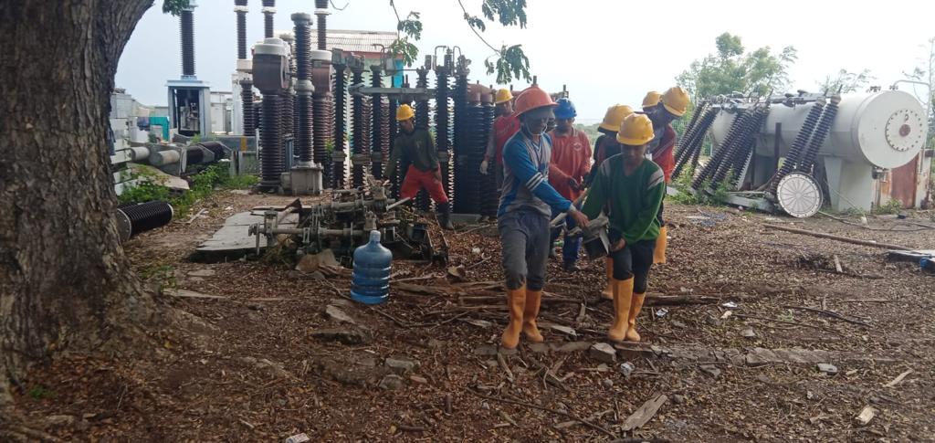Pembangunan Gudang Pln Grati — dokumentasi 2