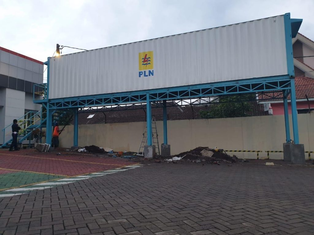 Project Pengadaan Kontainer 40 Feet Untuk Kantor Pln Singosari Malang