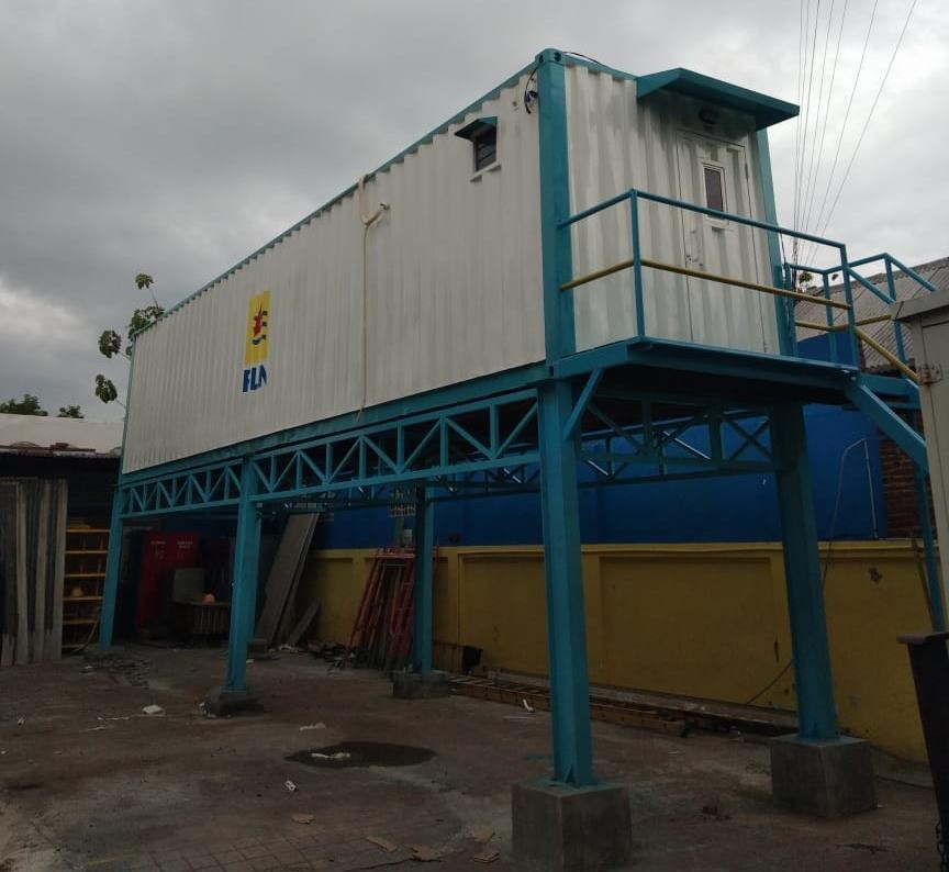 Project Pengadaan Kontainer 40 Feet Untuk Kantor Pln Singosari Malang — dokumentasi 3