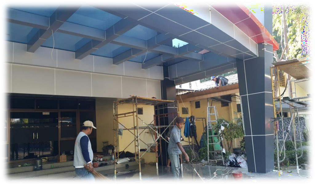 Project Renovasi Lobby Depan Uip Vii - Surabaya — dokumentasi 2