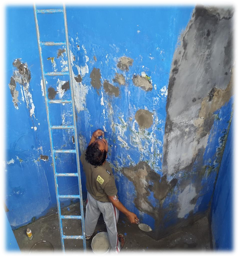 Project Pengecatan Khusus Tandon Air Pdab - Mojokerto — dokumentasi 2
