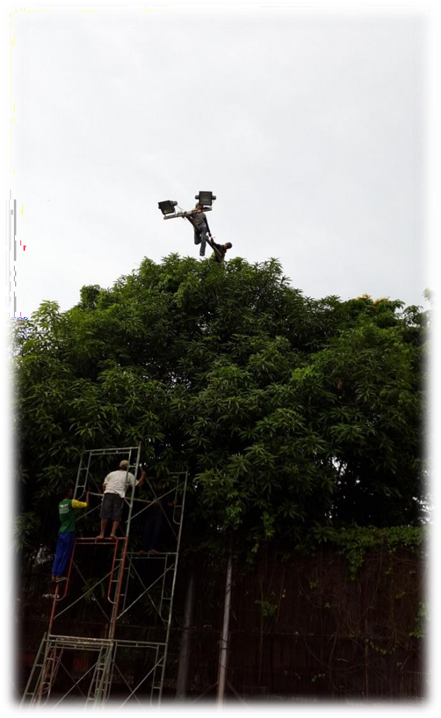 Project Renovasi Lapangan Tenis