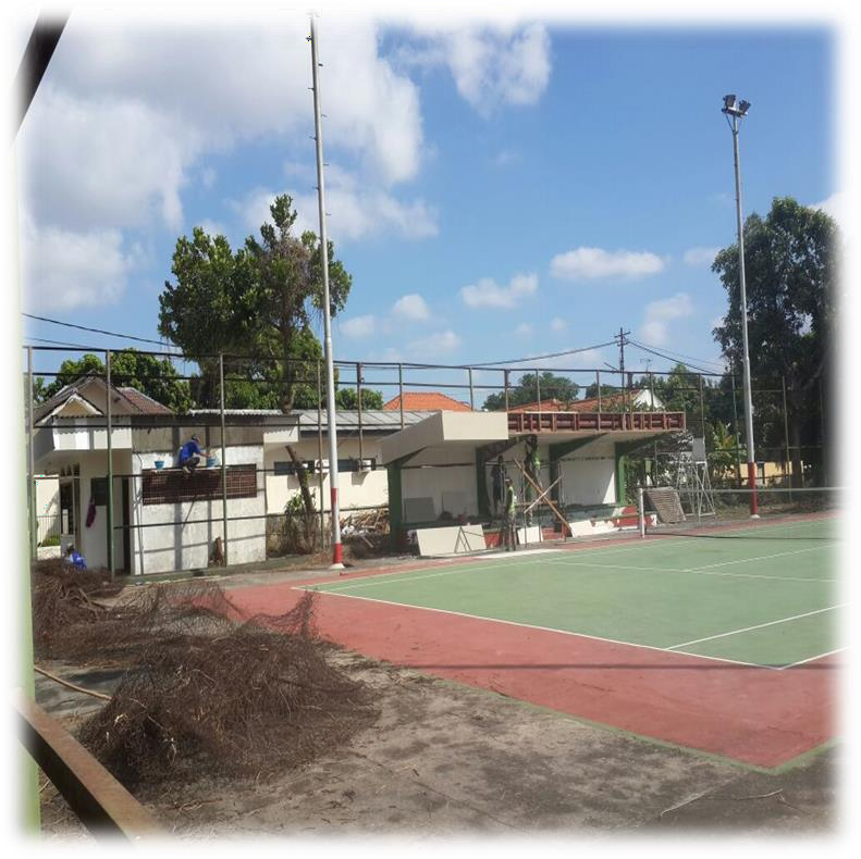 Project Lapangan Tenis — dokumentasi 3