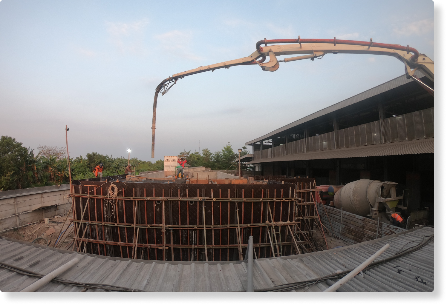 Kolam Limbah Untuk Kilang Minyak (wwtp) - Sidoarjo — dokumentasi 7