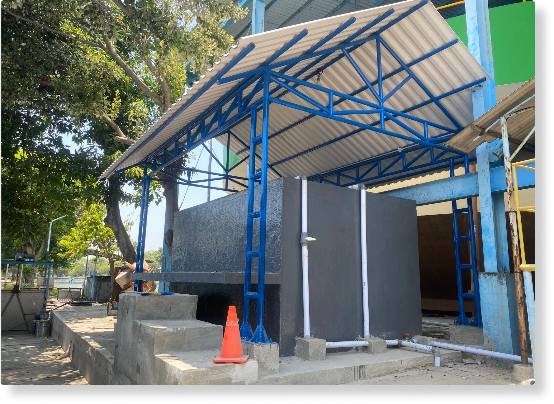 Kolam Limbah (wwtp) Pdam - Surabaya