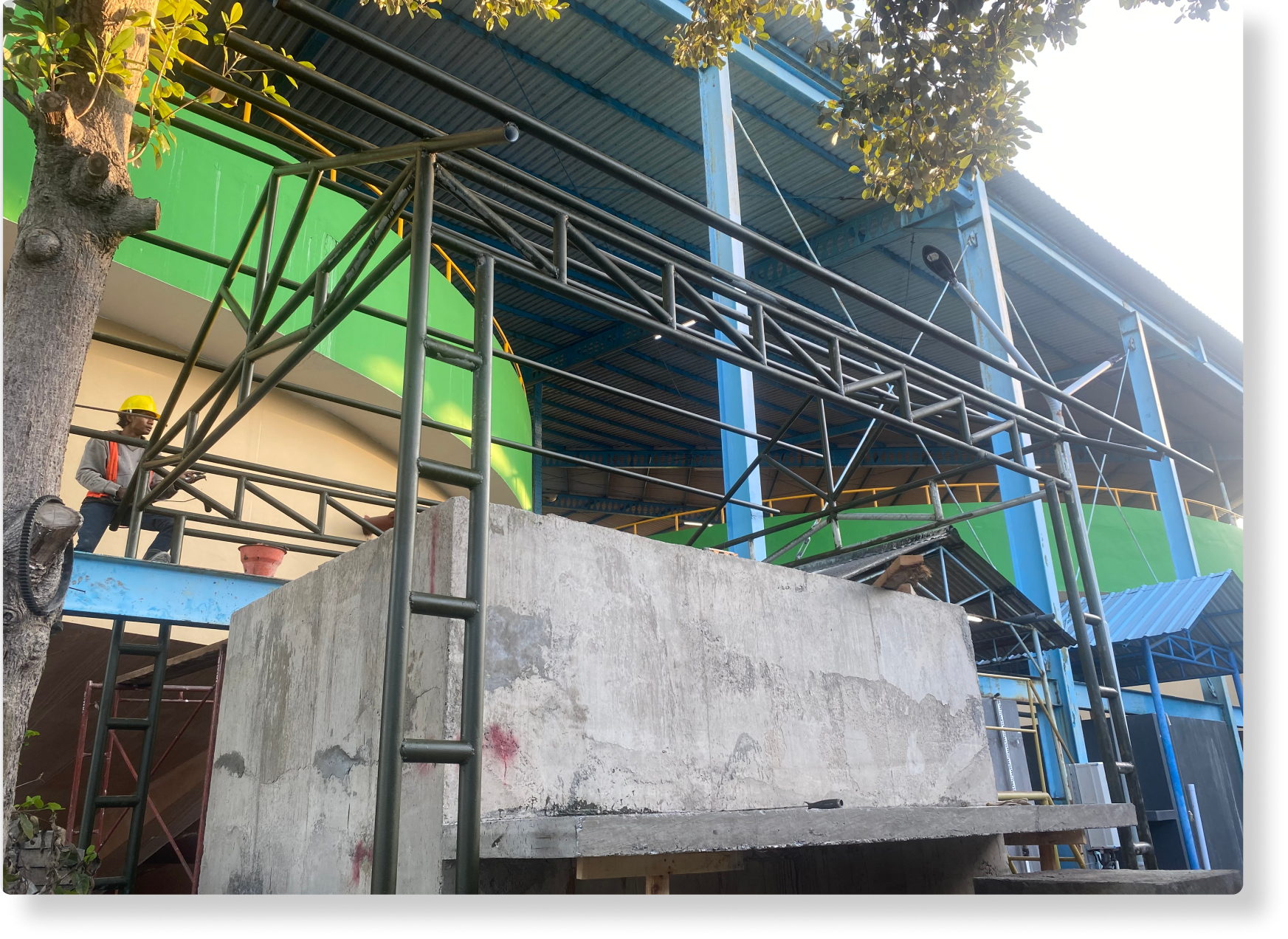 Kolam Limbah (wwtp) Pdam - Surabaya — dokumentasi 2