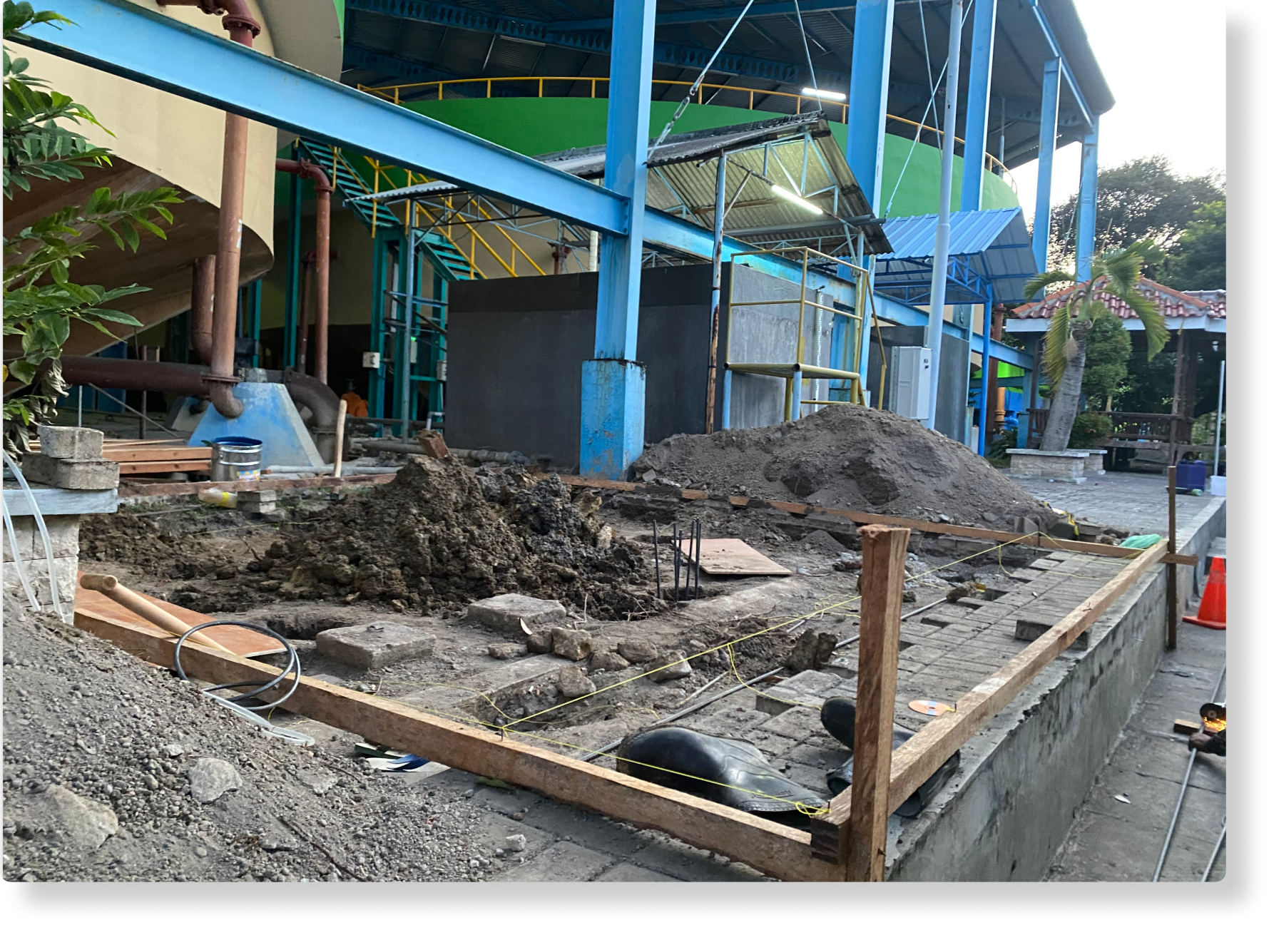 Kolam Limbah (wwtp) Pdam - Surabaya — dokumentasi 3