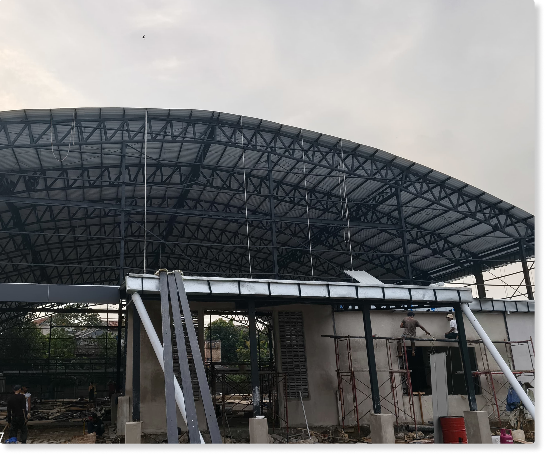 Padel Court - Padel Party (struktur, Arsitektur & Mep) — dokumentasi 7