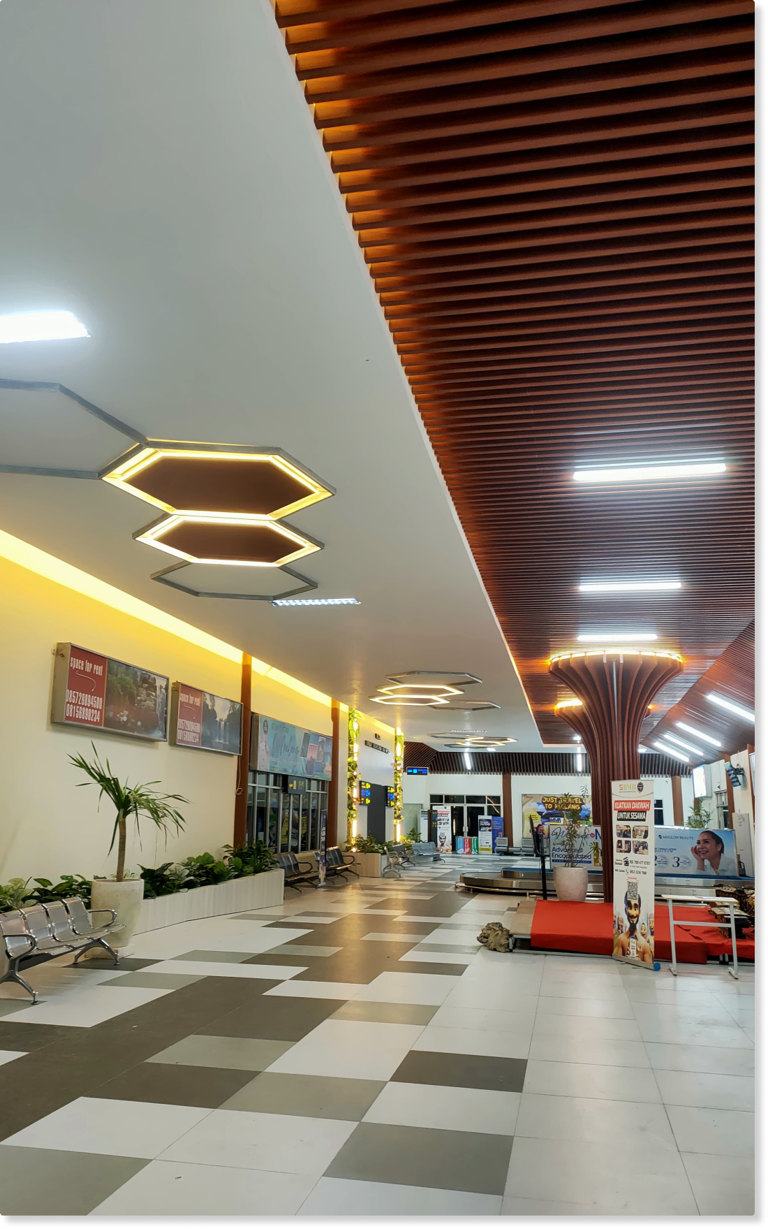 Renovasi Terminal Kedatangan Bandara Udara Abdul Rachman Saleh — dokumentasi 9