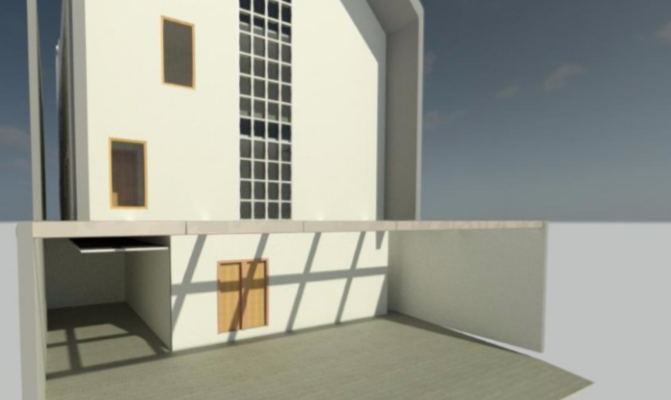 Proyek Design and Build Gedung Dormitory 3 lantai