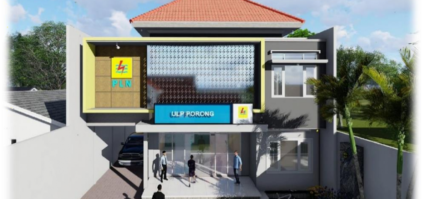 Project pembangunan gedung kantor baru Ulp porong up3 – Sidoarjo