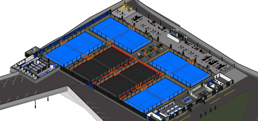 Lapangan Padel Sawangan Depok – Padel Party